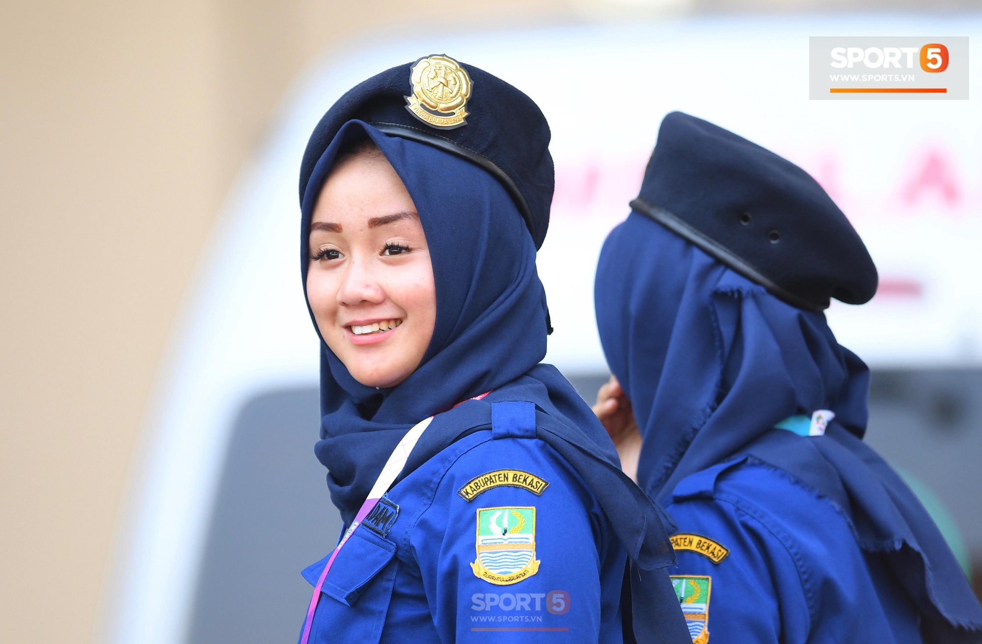 Những nữ cảnh sát xinh đẹp và mạnh mẽ làm nhiệm vụ tại ASIAD 2018 - Ảnh 2.