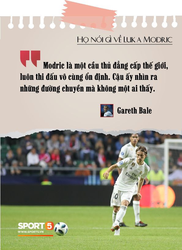 Những danh thủ bóng đá và các huấn luyện viên nói gì về Luka Modric - Ảnh 2.