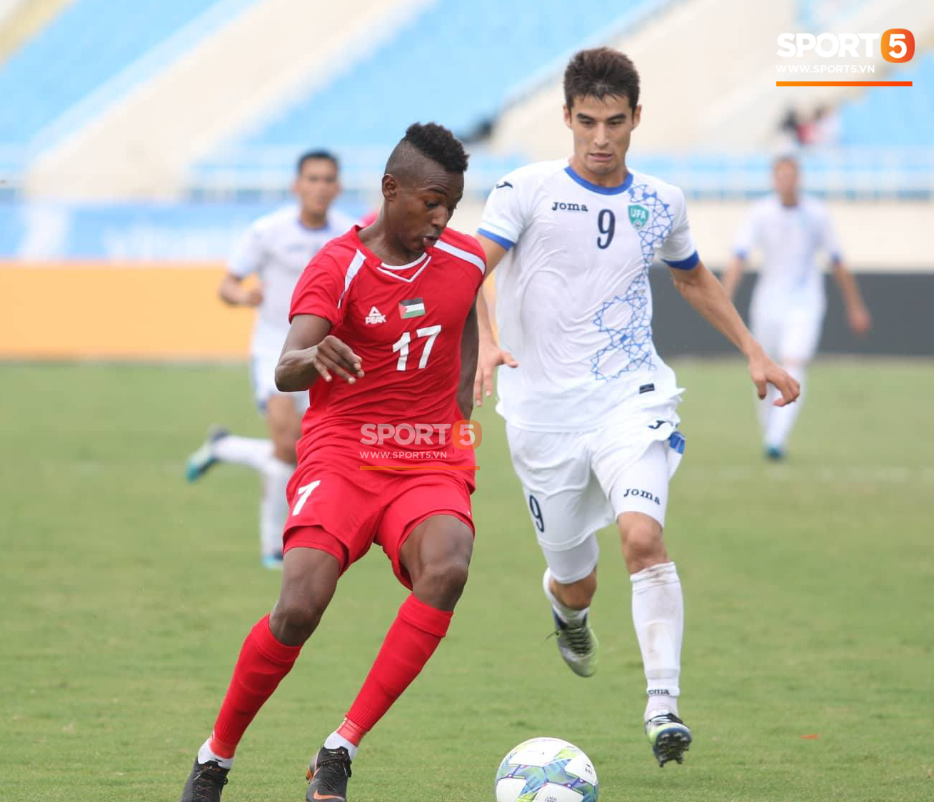 Sai lầm của hàng phòng ngự, U23 Uzbekistan nhận thất bại trước U23 Palestine - Ảnh 4.
