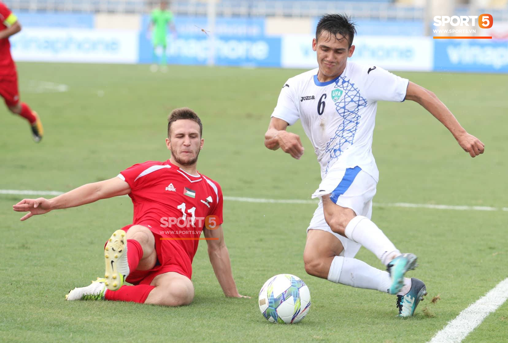 Sai lầm của hàng phòng ngự, U23 Uzbekistan nhận thất bại trước U23 Palestine - Ảnh 8.