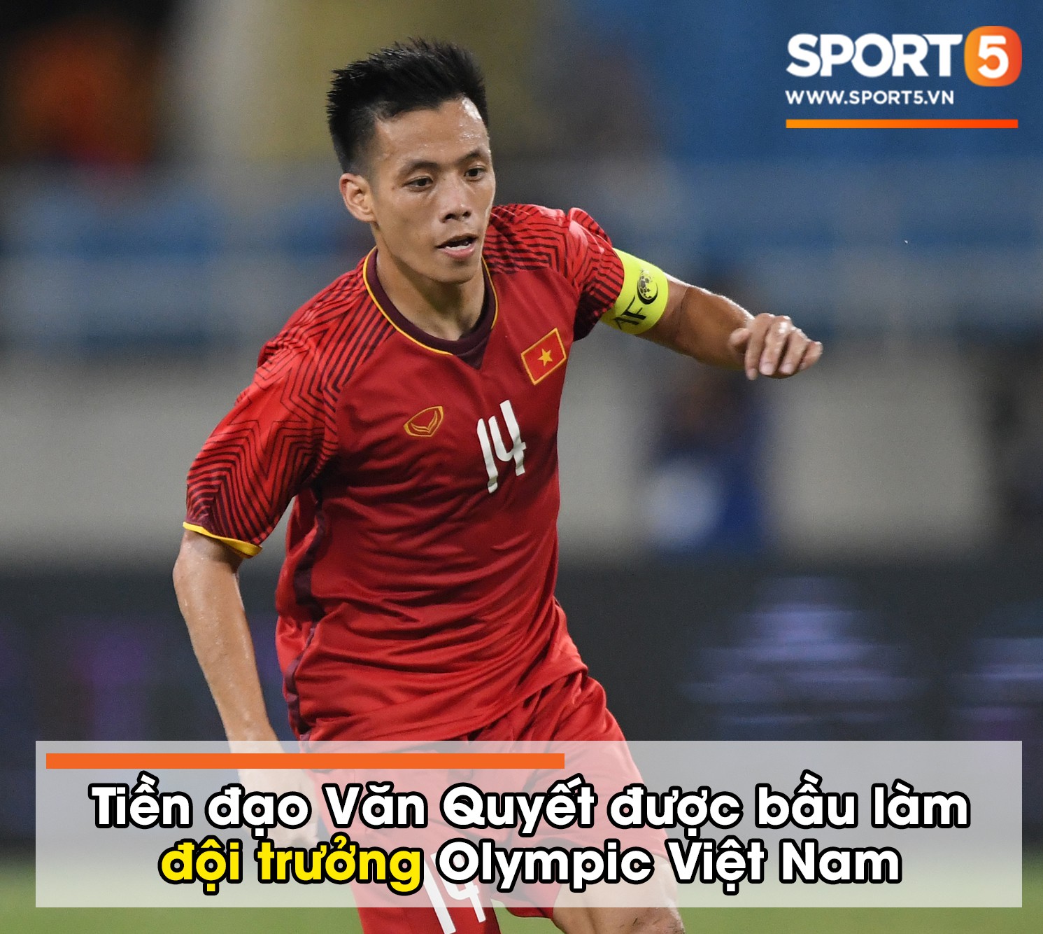 NÓNG: Văn Quyết mang băng đội trưởng, Xuân Trường làm đội phó Olympic Việt Nam - Ảnh 1.