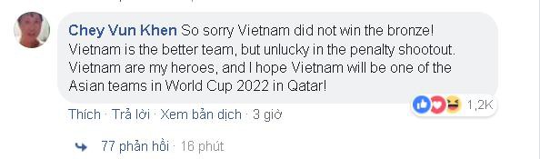 Để tuột HCĐ, Olympic Việt Nam vẫn nhận được ngàn lời ca tụng từ CĐV quốc tế - Ảnh 6.
