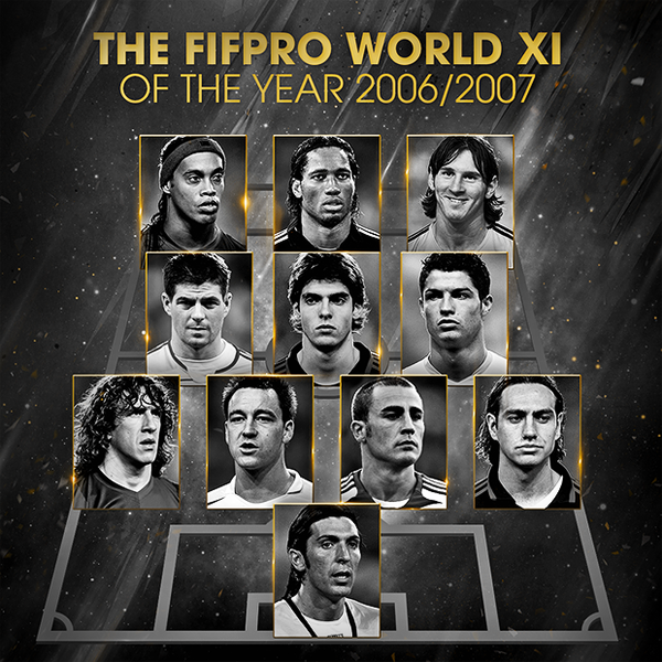 Đội hình FIFPro từ năm 2005 đến nay: Vinh danh những huyền thoại - Ảnh 3.