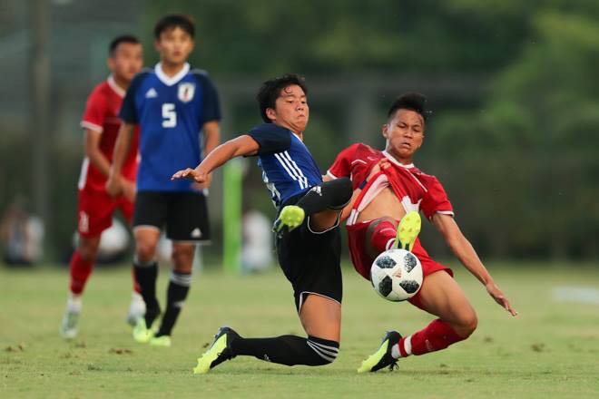 U19 Việt Nam để thua trận đấu thứ hai trên đất Nhật Bản - Ảnh 1.