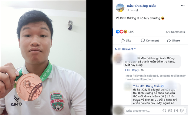 Cựu cầu thủ U23 Việt Nam đáp trả cực mặn khi bị tố đá đểu đội bóng cũ HAGL vì khoe huy chương - Ảnh 1.