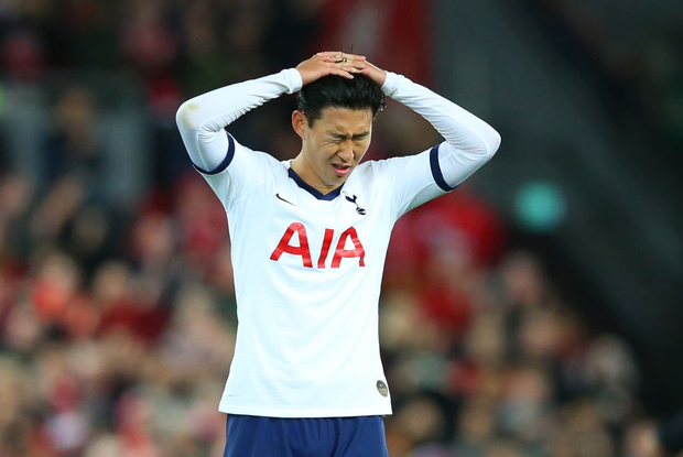 Son Heung-min cay đắng hóa thánh cột - xà, Tottenham thua ngược tiếc nuối đội đầu bảng Liverpool - Ảnh 2.