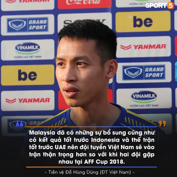 Tiền vệ Hùng Dũng: Việt Nam sẽ nhập cuộc thận trọng trước Malaysia ở trận đấu tới - Ảnh 1.