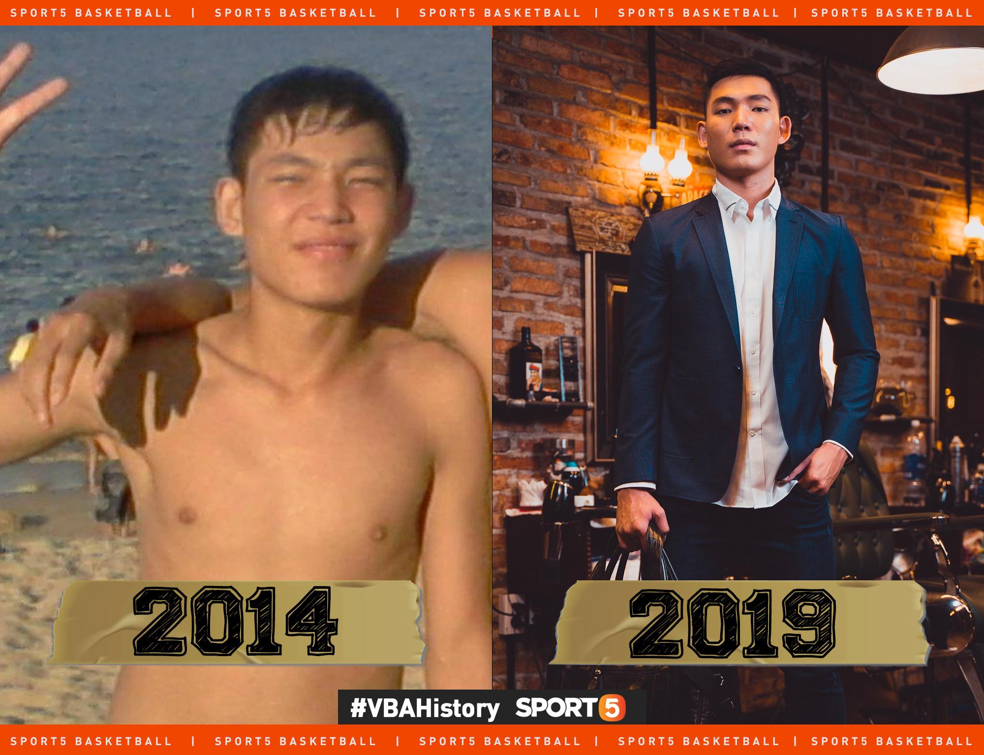 Loạt ảnh 10 năm dậy thì thành công của các sao bóng rổ Việt Nam: Bạn trai tin đồn của Nhật Lê thay đổi chóng mặt, tuyển thủ Quốc gia hóa nam thần cơ bắp - Ảnh 13.