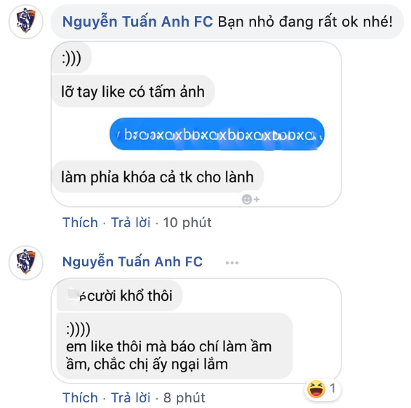 Khi khắp mạng xã hội đang đứng về Văn Mai Hương thì fan bóng đá cũng lên tiếng bảo vệ Tuấn Anh khỏi sự soi mói của dân mạng - Ảnh 2.