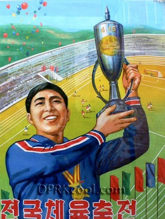 Thể thao Triều Tiên chinh phục thế giới thông qua... tranh cổ động - Ảnh 3.