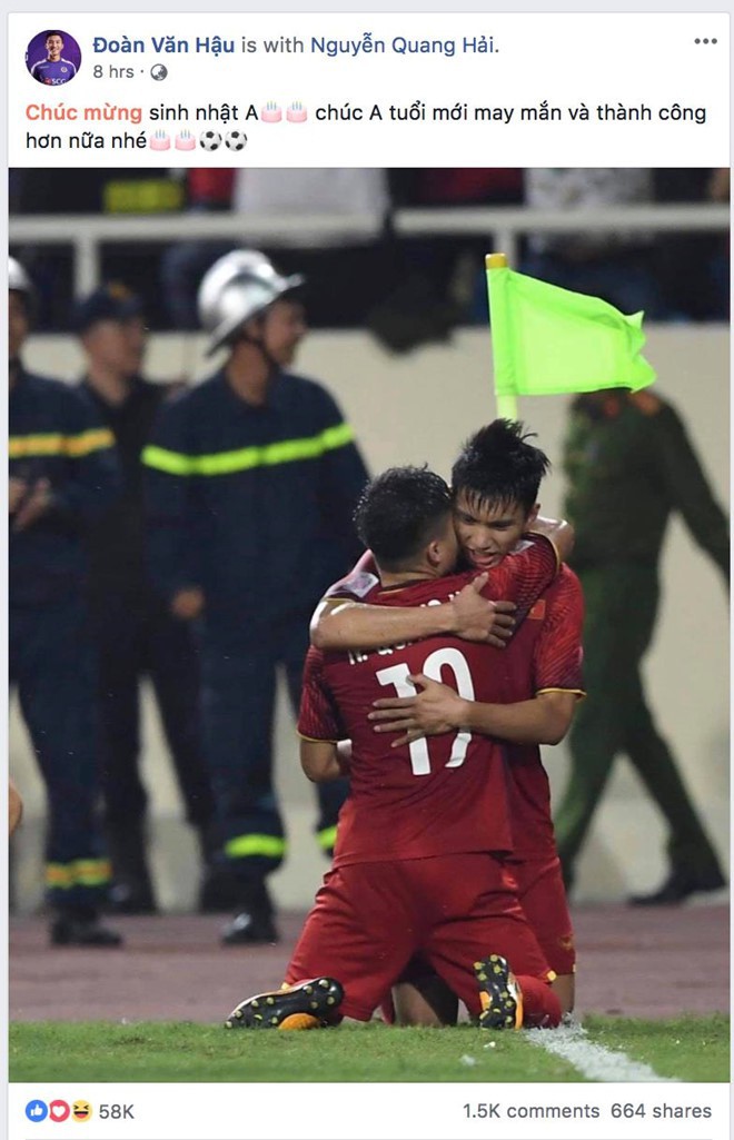 Quang Hải được Liên đoàn bóng đá châu Á chúc mừng sinh nhật - Ảnh 2.