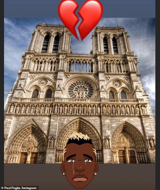 Hàng loạt ngôi sao bóng đá nuối tiếc vì nhà thờ Đức Bà, biểu tượng của thủ đô Paris bị lửa tàn phá - Ảnh 3.