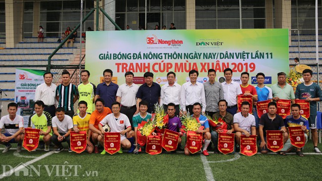 Tưng bừng khai mạc giải bóng đá Báo NTNN/Dân Việt - Ảnh 3.