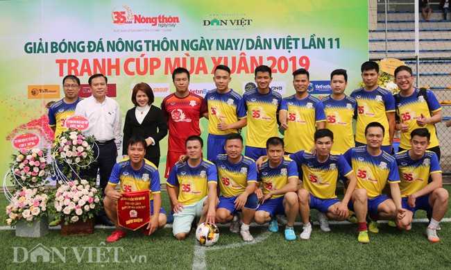 Tưng bừng khai mạc giải bóng đá Báo NTNN/Dân Việt - Ảnh 11.