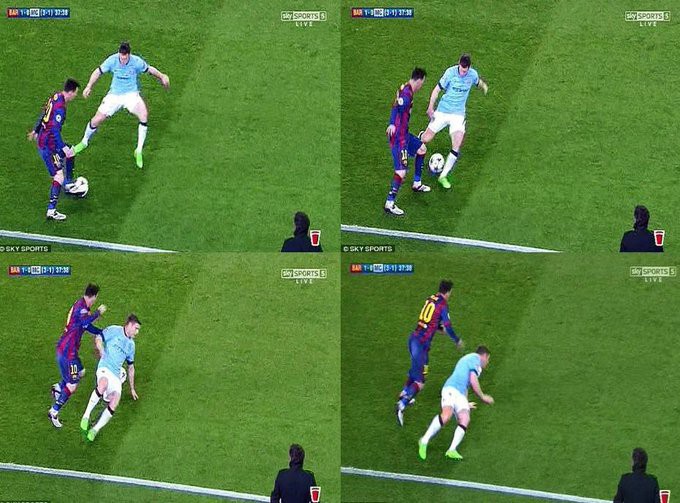 Messi nở nụ cười tinh quái sau pha đi bóng kỹ thuật khiến đối thủ nổi cơn điên - Ảnh 7.