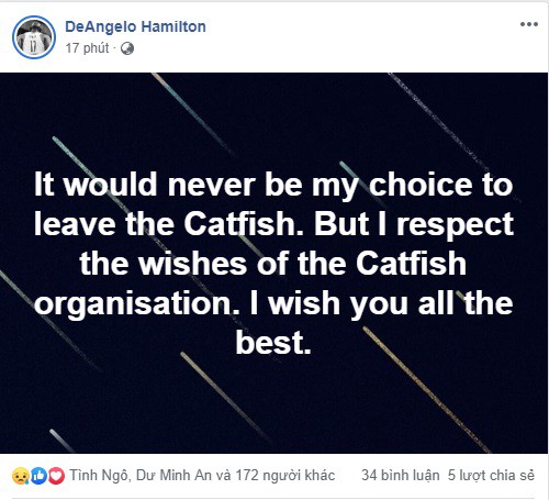 Cantho Catfish đã tìm ra ngoại binh mới thay thế cho DeAngelo Hamilton? - Ảnh 1.