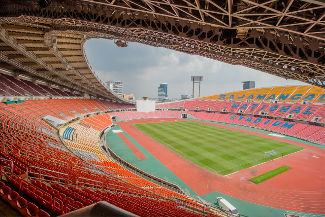 Thái Lan có thể bị tước quyền đăng cai vòng chung kết U23 châu Á vì sân vận động không đạt chuẩn - Ảnh 1.