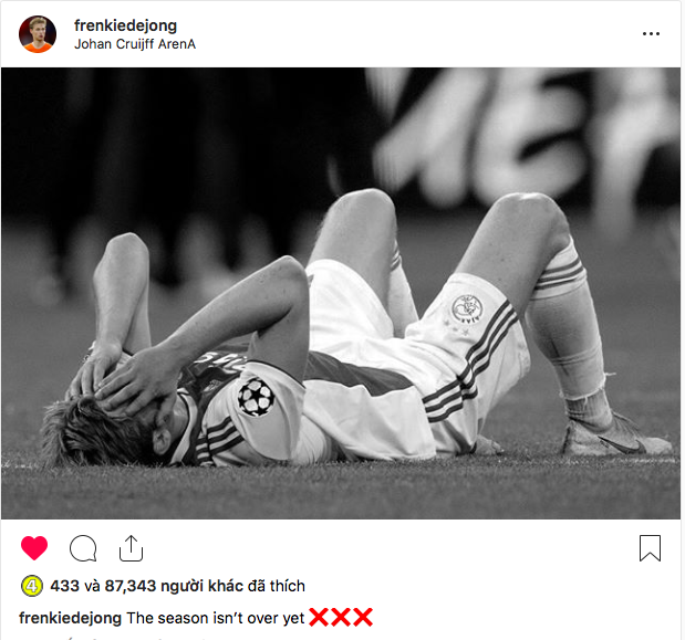 Những hình ảnh tràn ngập đau thương của Ajax Amsterdam sau khi bị đội bóng của Son Heung-min kết liễu ở giây bù giờ cuối cùng - Ảnh 6.