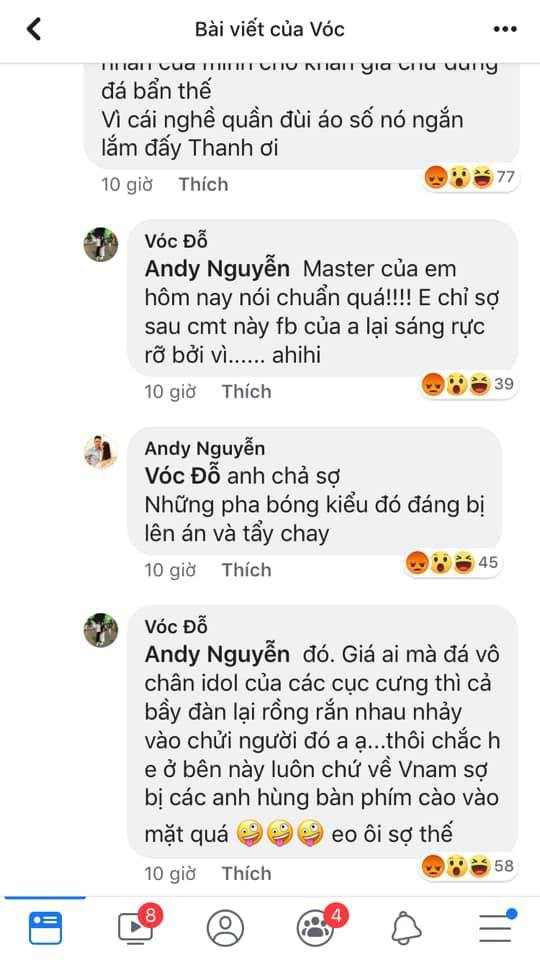 Anti-fan không ngừng công kích vì xúc phạm Văn Thanh, bạn gái hậu vệ CLB Hà Nội đáp trả cực gắt: Thôi chị không dám về Việt Nam đâu - Ảnh 1.