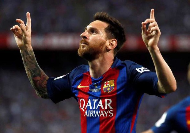 Cậu nhóc nghịch ngợm nhất của Messi khiến dân tình phát sốt về độ đáng yêu khi bắt chước điệu ăn mừng trứ danh của cha - Ảnh 2.
