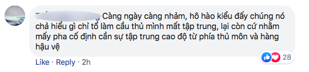 Fan Việt bức xúc với câu hát Bay lên trời là em bay ra ngoài: Phản cảm, nhức đầu, đối thủ chẳng hiểu gì mà lại khiến đội nhà mất tập trung - Ảnh 8.