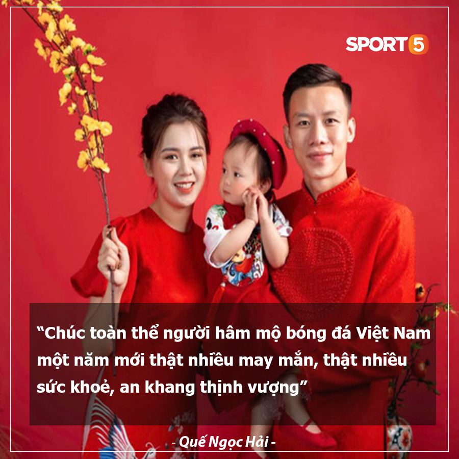 Tuyển thủ bóng đá Việt Nam gửi lời chúc Tết siêu có tâm đến người hâm mộ trước thềm năm mới Canh Tý 2020 - Ảnh 2.