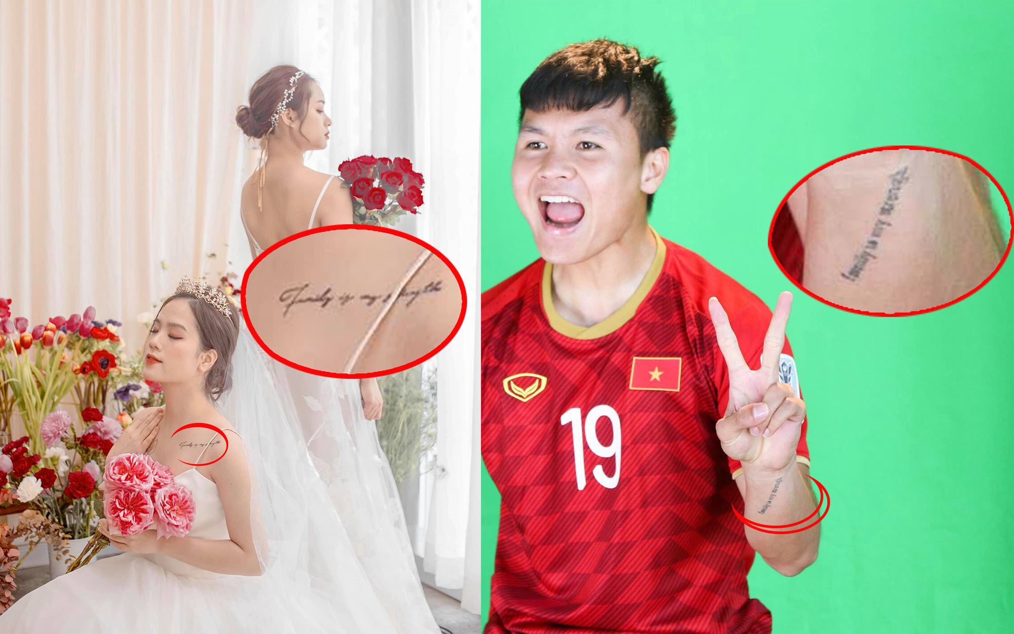 Cặp đôi tung tăng trên biển chụp ảnh cưới loạt hình xăm trên cơ thể là  điểm đáng chú ý nhất  Netizen  Việt Giải Trí
