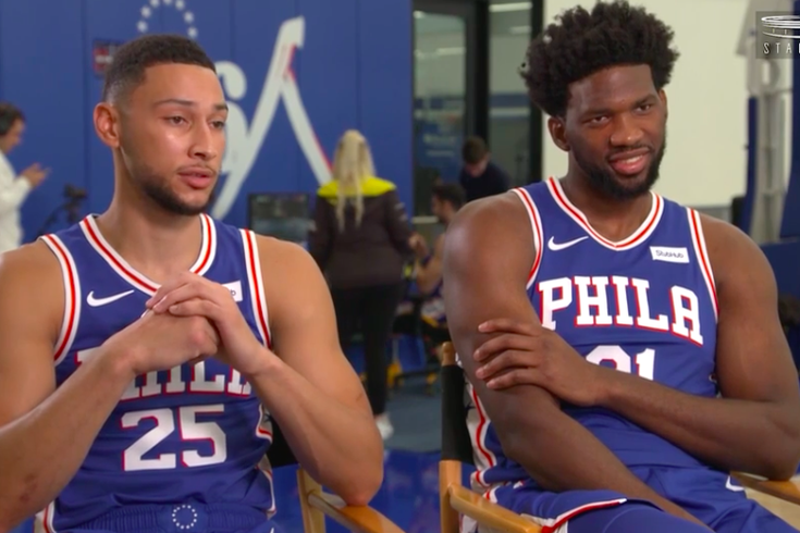 Joel Embiid và Ben Simmons đồng loạt thể hiện tình cảm với đối phương giữa tin đồn chuyển nhượng - Ảnh 2.