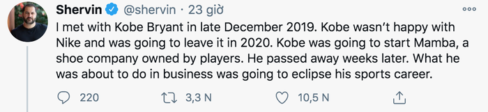 Kobe Bryant từng chuẩn bị rời Nike để lập hãng giày riêng - Ảnh 1.
