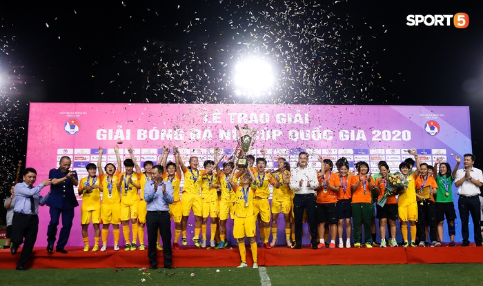 Thắng cách biệt 2 bàn Than KSVN, TP.HCM lần đầu đăng quang Cúp quốc gia nữ 2020 - Ảnh 7.