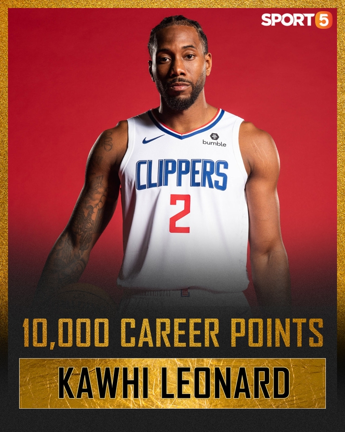 Kawhi Leonard cán mốc 10.000 điểm trong ngày Los Angeles Clippers &quot;chết hụt&quot; trước Chicago Bulls  - Ảnh 1.
