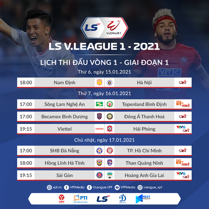 Vòng 1 giai đoạn 1 V League 2021: “Chảo lửa” Thiên Trường tiếp đón Hà Nội FC - Ảnh 1.