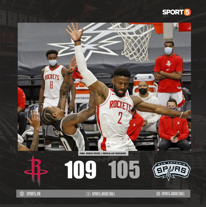 Hậu James Harden, Houston Rockets có được chiến thắng đầu tay trước San Antonio Spurs - Ảnh 3.
