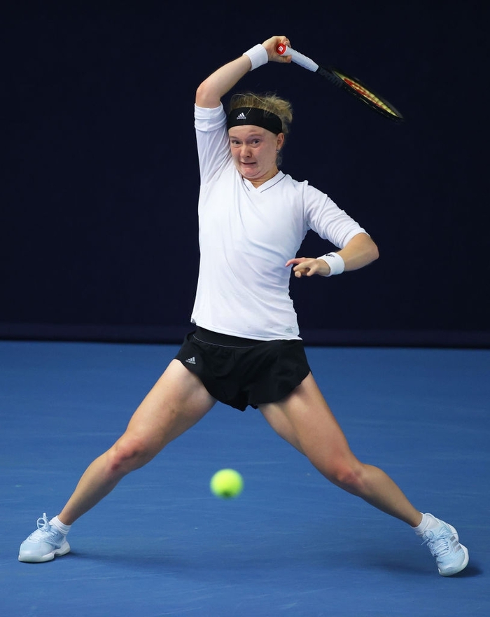 Tay vợt nữ &quot;dị nhân&quot; ở Australian Open 2021 chỉ có 8 ngón tay và 7 ngón chân - Ảnh 3.