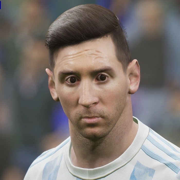 Đồ họa thảm hại của eFootball 2022: Messi, Ronaldo phải khóc thét khi nhìn thấy hình ảnh của chính mình - Ảnh 3.