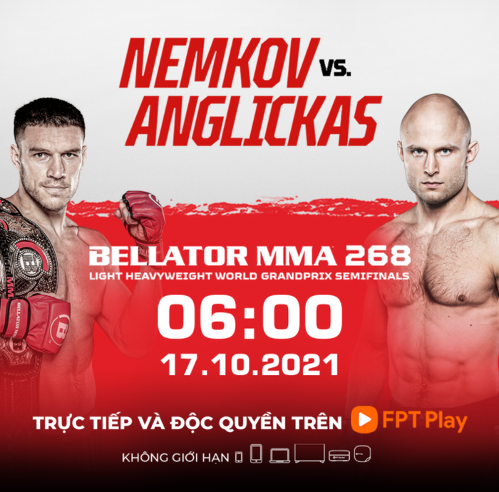 Bellator MMA 268: Đại chiến Vadim Nemkov - Julius Anglickas, liệu có bất ngờ? - Ảnh 5.