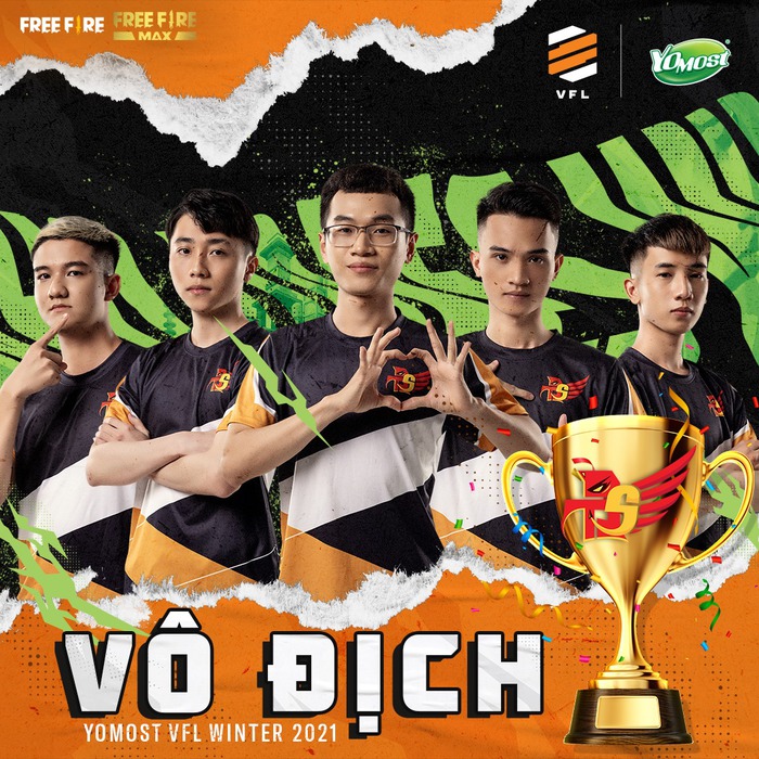 Burst The Sky thống trị Free Fire Việt Nam với chức vô địch VFL mùa Đông 2021 - Ảnh 1.