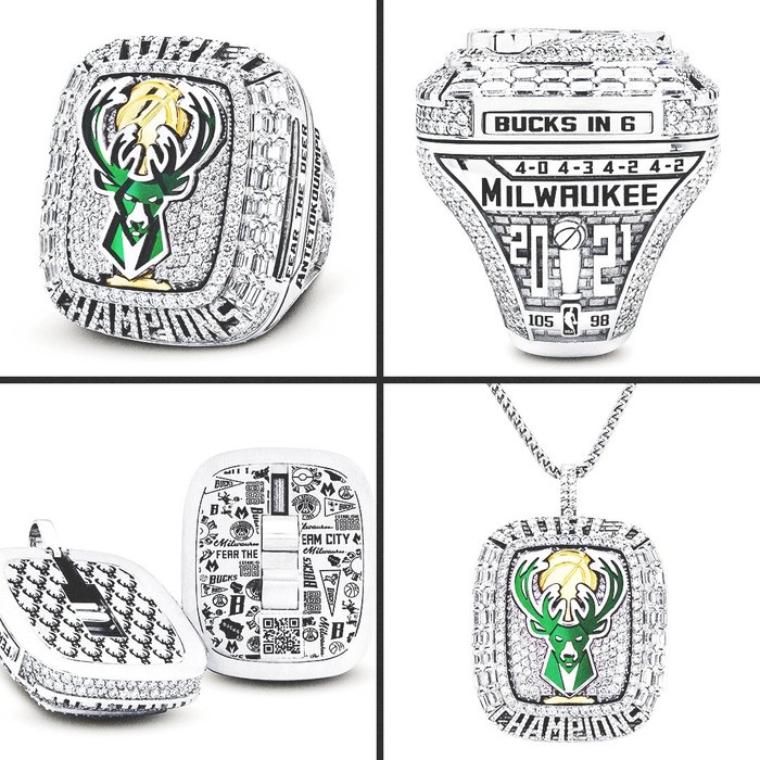 Thông tin, ý nghĩa bên trong chiếc nhẫn vô địch của Milwaukee Bucks: 50 năm cho khoảnh khắc lịch sử - Ảnh 3.
