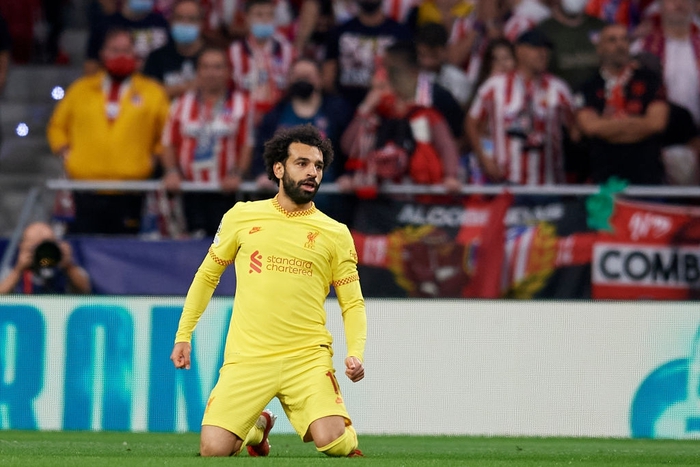Salah lập cú đúp, Griezmann nhận thẻ đỏ, Liverpool nhọc nhằn đánh bại Atletico Madrid - Ảnh 3.