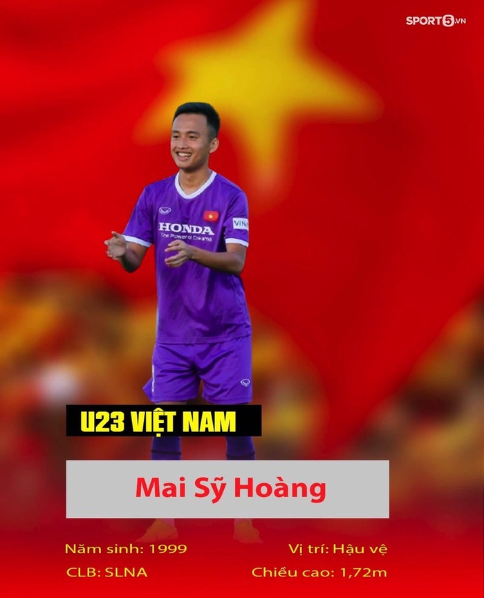 Hậu vệ Mai Sỹ Hoàng trở thành từ đạo tạo trẻ Sông Lam Nghệ An. Anh thừa hưởng lối chơi máu lửa của đội bóng xứ Nghệ và dần khẳng định được vị trí của SLNA