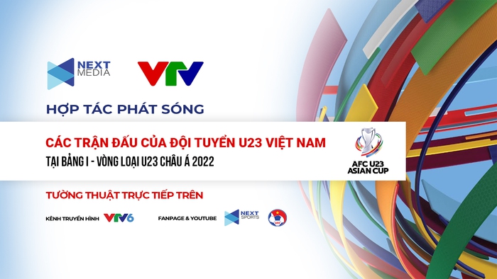 Next Media bắt tay với VTV phát sóng bảng I - Vòng loại Giải U23 châu Á 2022 - Ảnh 1.