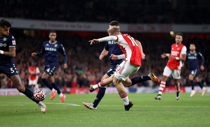 Arsenal 3-1 Aston Villa: Thắng thuyết phục Aston Villa, Arsenal gia nhập top 10 Premier League - Ảnh 7.