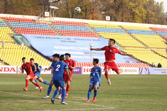 Trực tiếp U23 Việt Nam 1-0 U23 Đài Bắc Trung Hoa: Văn Xuân tỏa sáng, mang về 3 điểm trọn vẹn  - Ảnh 7.