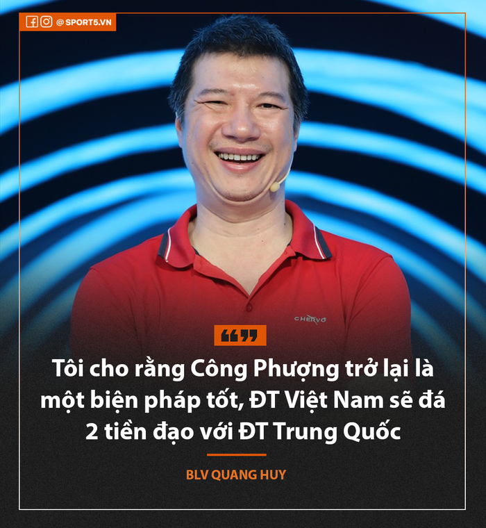 BLV Quang Huy: Tuyển Việt Nam sẽ có ít nhất 1 điểm, thậm chí là 3 điểm - Ảnh 3.