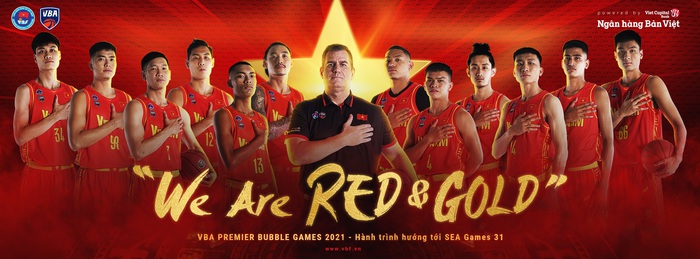 &quot;We Are Red & Gold&quot;: Đội tuyển bóng rổ Quốc gia Việt Nam và hậu trường chưa bao giờ bật mí tại VBA 2021 - Ảnh 1.