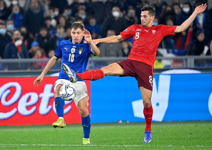 Jorginho đá hỏng 11m, Italia bỡ lỡ cơ hội sớm giành vé đến World Cup 2022 - Ảnh 6.