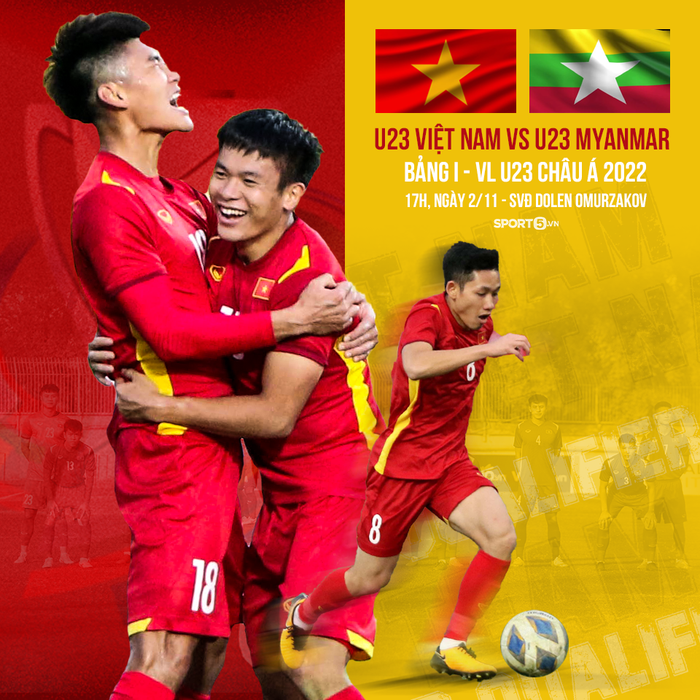 Trực tiếp U23 Việt Nam vs U23 Myanmar: Hai Long đeo băng đội trưởng  - Ảnh 2.