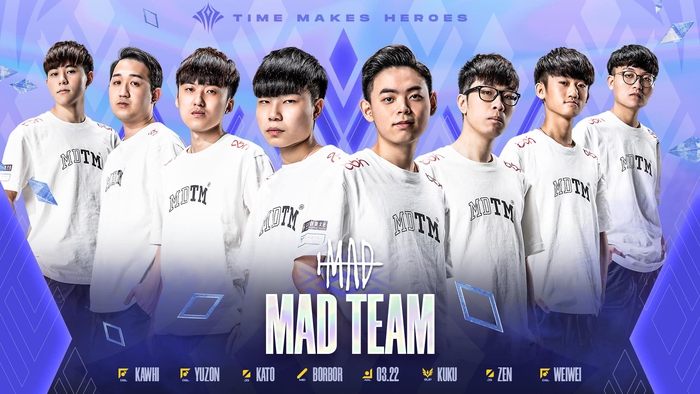 MAD Team sở hữu dream team tại AIC 2021