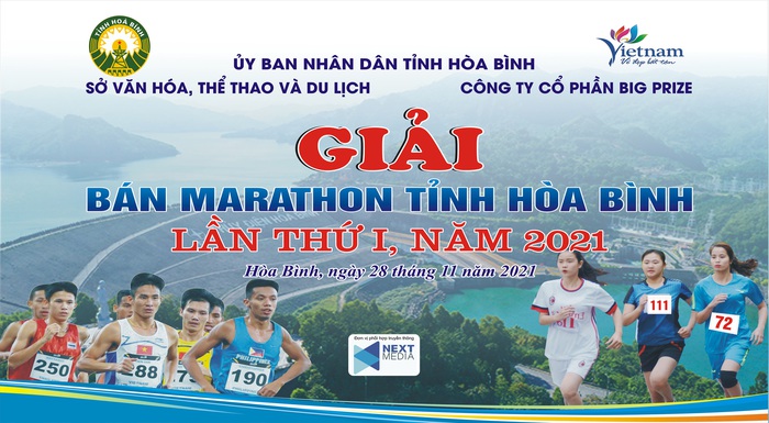 Thủy Điện Hòa Bình thử thách cho các Runner ở giải chạy bán Marathon - Ảnh 1.