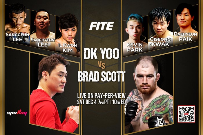 DK Yoo nhẹ hơn 25 kg so với cựu võ sĩ UFC Bradley Scott trong trận ra mắt làng quyền Anh - Ảnh 3.